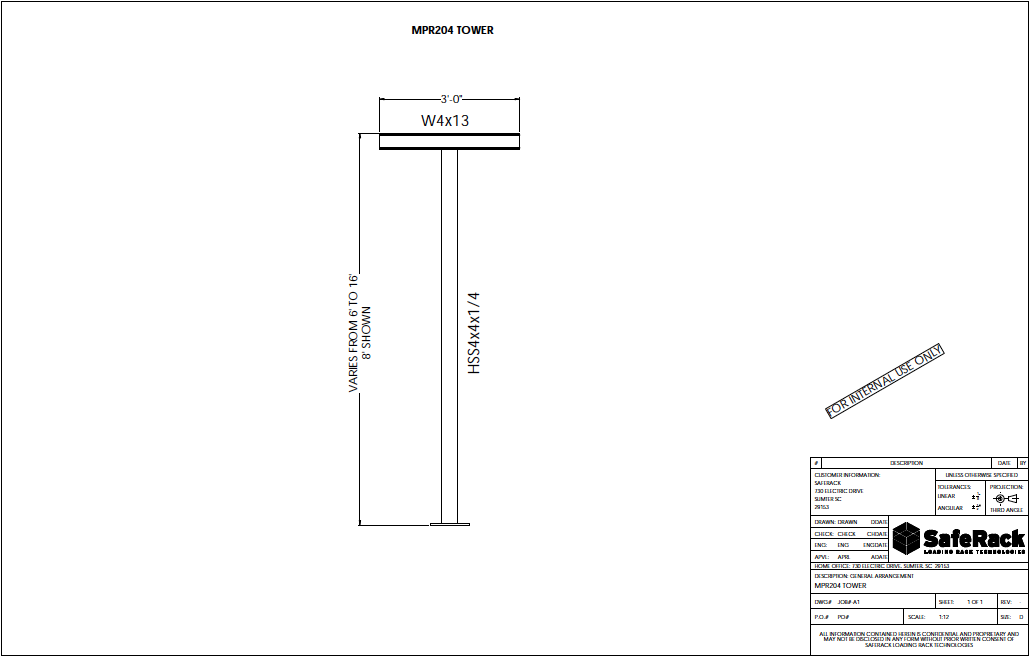 2Tier Pipe Rack ErectaRack